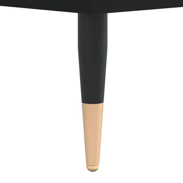 vidaXL sofabord, sort, 55x55x36,5 cm, træbaseret materiale
