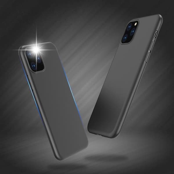 Fleksibelt gelcover til iPhone 15 Plus - Blødt cover - Sort