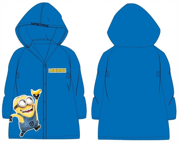 MINION REGNKÅPA BLÅ 110/116 D090o