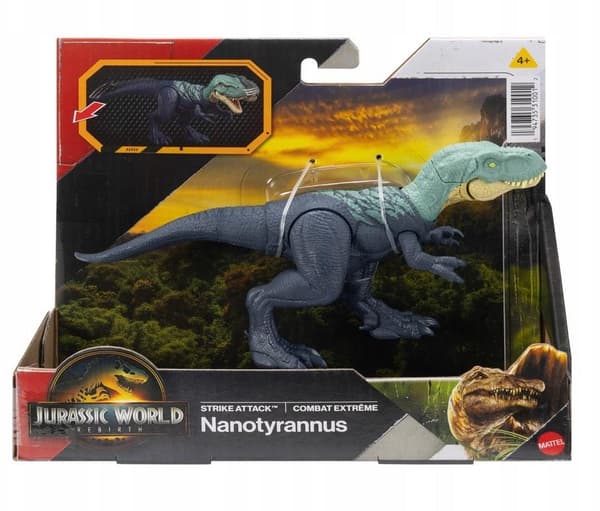 Jurassic World attackerande Nanotyrannus-figur