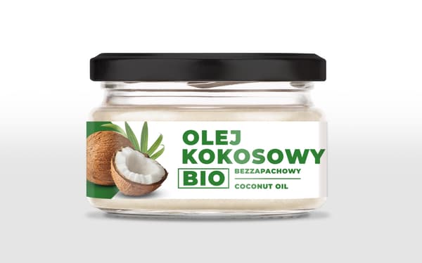 Hajusteeton kookosöljy LUOMU 200ml