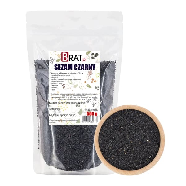 Sort sesam 500 g