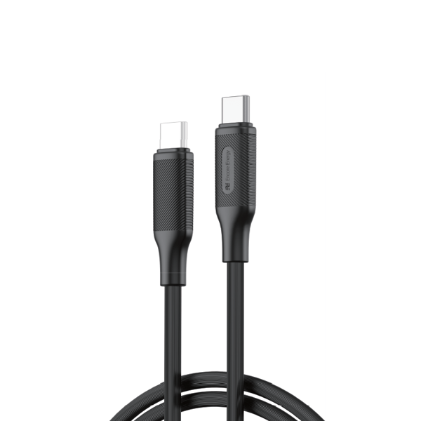 Uusi Encore Energy 2x USB-C PD USB-lataus- ja datakaapeli 200 cm 60W MD-60CC2B