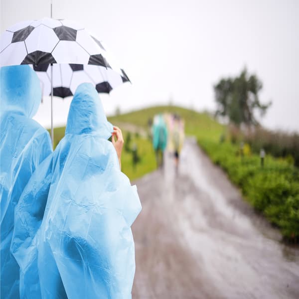 REGNKÄPPA, ÖVERKAPPA, REGNKAPPA PONCHO, ÄRMAR