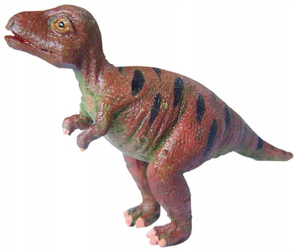 Stor dinosaurfigur, der forestiller et tomt æg, 10 cm.