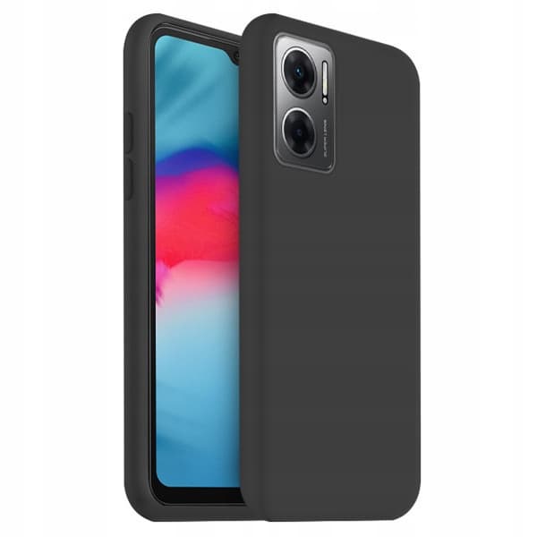 SLIM MATSORT COVER TIL REDMI 10 5G + GLAS