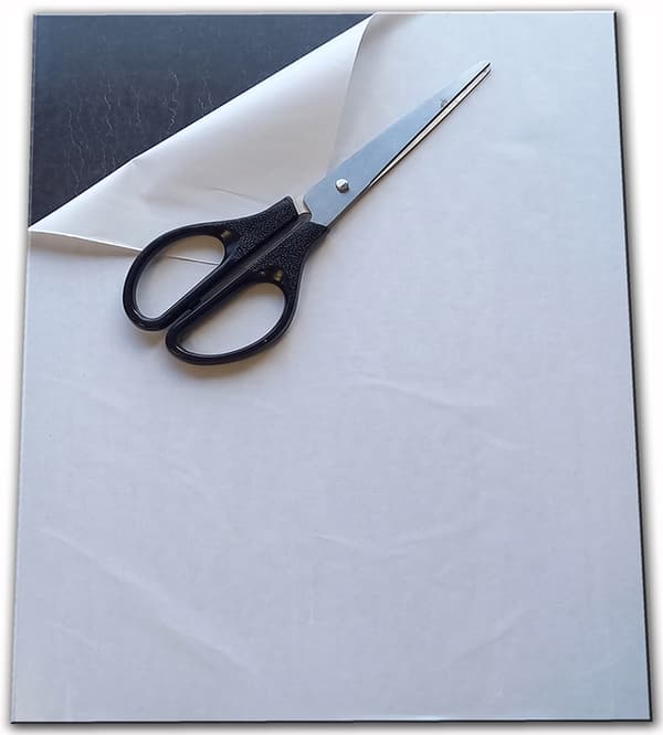 A4-ark med magnetfolie 1,5 mm med lim