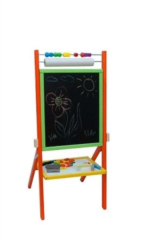 Blå roterande bräda med pappersrulle