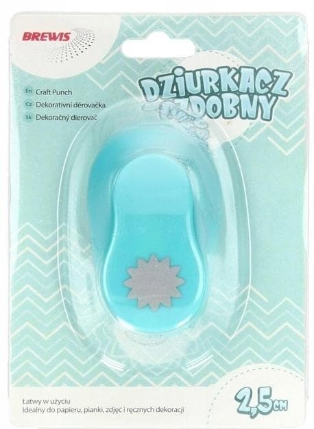 Dekorativ stans - Blomma 2,5 cm MIX