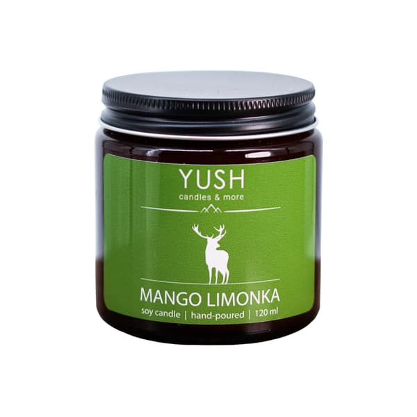 Mango Lime - YUSH MANGO LIME DOFTLJUS MED SOJA - YUSH - 120ml