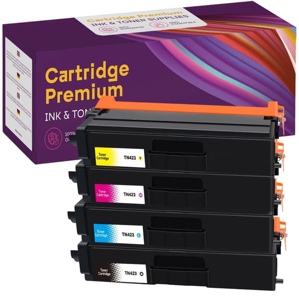 4 tonere til Brother GP-B423CMYK
