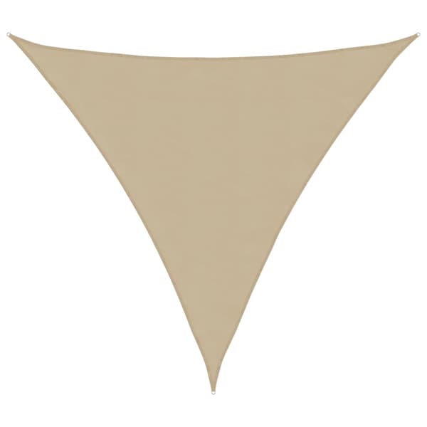 vidaXL Skuggsegel, Beige, 2x2x2 m, 100 % Polyester