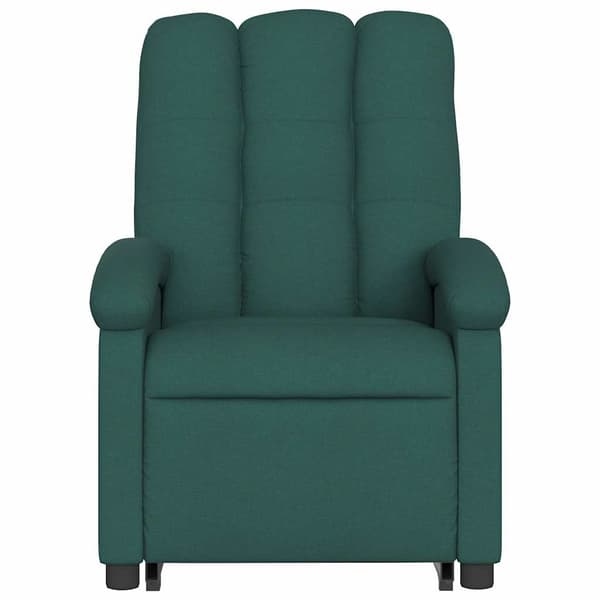 vidaXL Elektrisk lyftande massagefåtölj grön