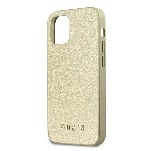 Guess Iridescent-skal till iPhone 12 mini, guld