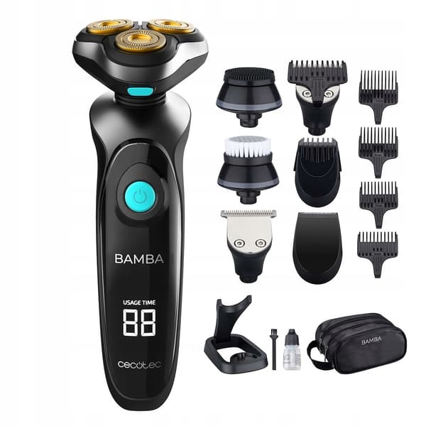 Cecotec Bamba PrecisionCare TwistGroom Rakapparat, Hyvel, Trimmer