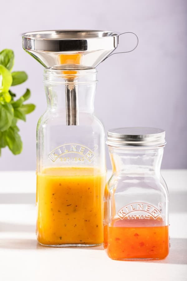 0,5l flaska med vid öppning / Kilner