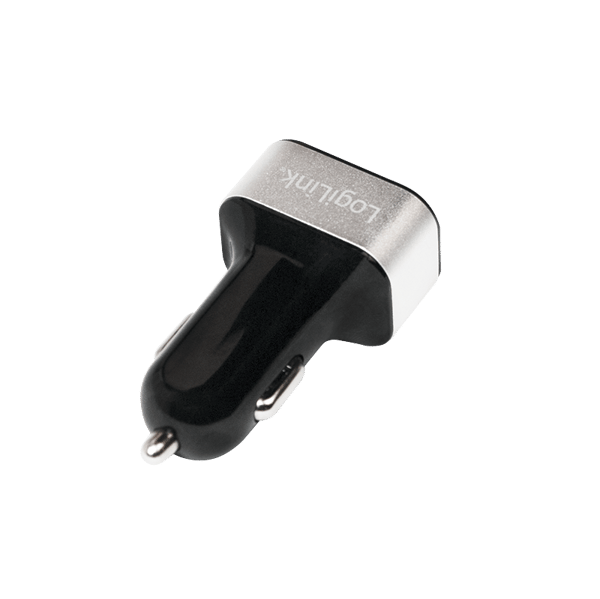 LogiLink 3xUSB 25,5W 12-24V cigarettænderoplader til bil