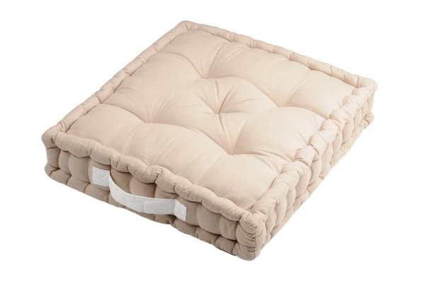 DUO golvkudde 45x45 ljusbeige