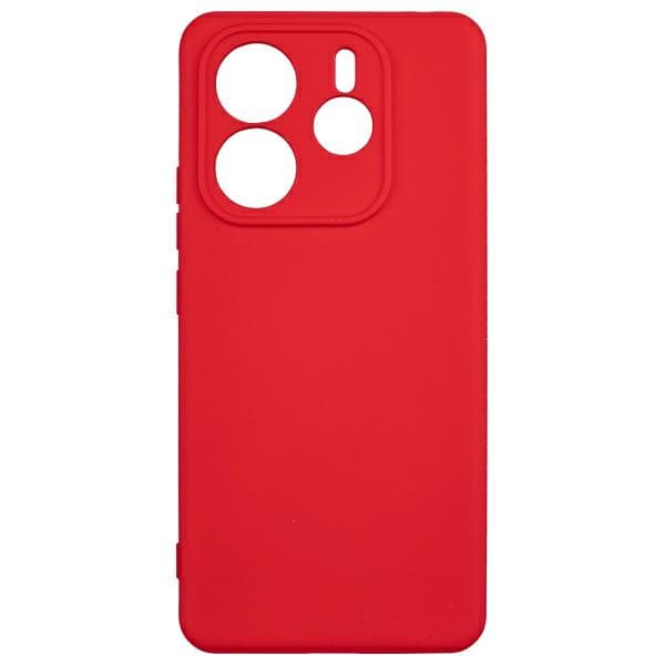 Beline Silikone Etui til Xiaomi Redmi Note 14 5G Rød