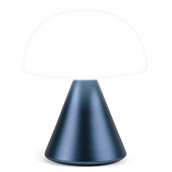 Mini LED-lampa Lexon Mina mörkblå