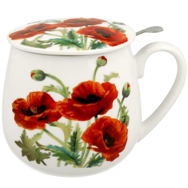Porcelænskrus med klassisk infuser