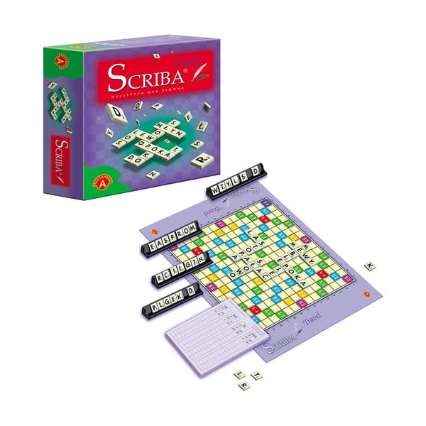 Scriba-matkasanalautapeli Alexander