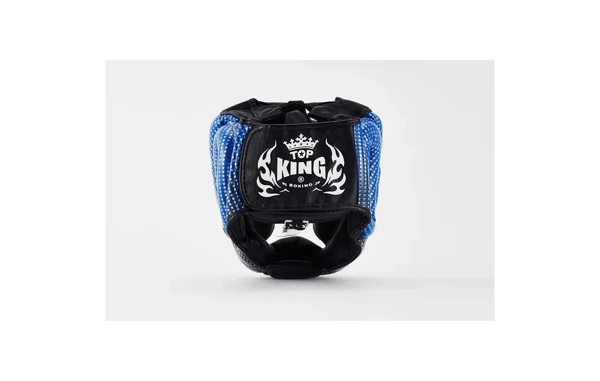 Top King Super Star Boxhjälm Blå M