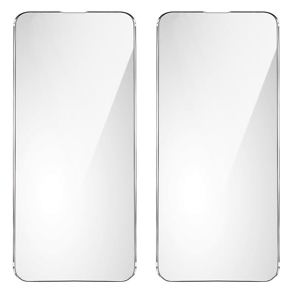 2x hærdet glas til iPhone 14 Pro Max, ERBORD 9H hårdt glas, glas