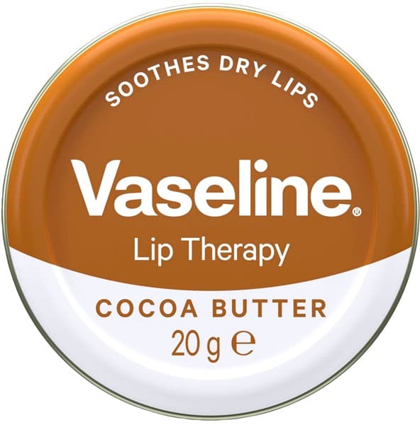 VASELINE LÆBETERAPI KAKAOSMØR Kosmetisk vaseline til læber 20g