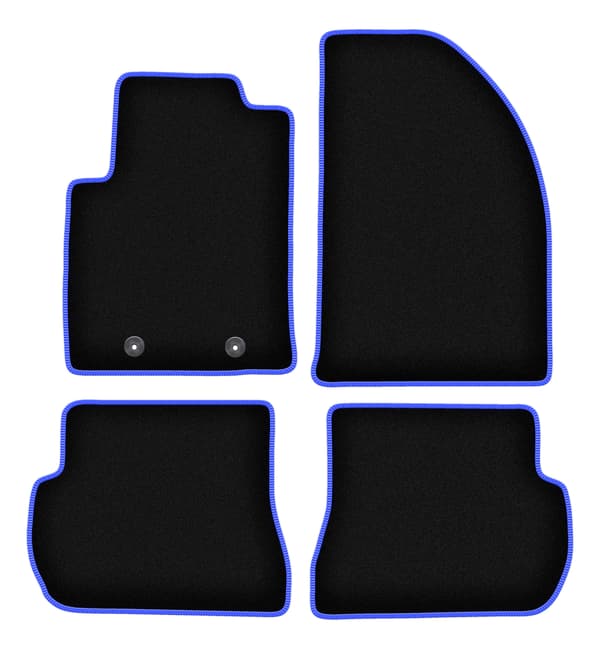 CARLUX-BLÅ bilmåtter til: Ford Fusion hatchback (2005-2012)