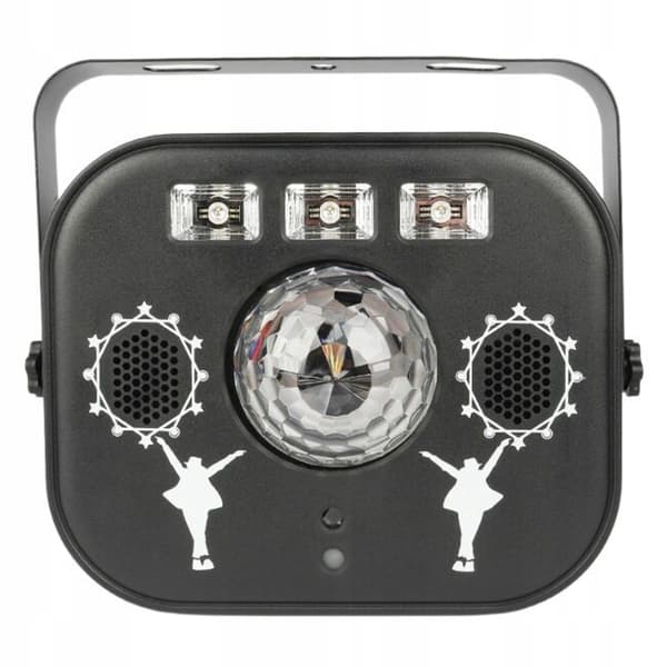 LIGHT4ME multiboks multi-effekt LED diskokugle laser