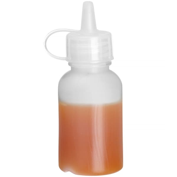 Mini saucedispenser 30 ml diameter 30 x 85 mm - sæt med 4