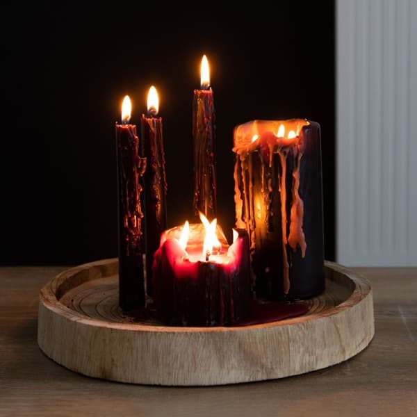 SDF102446 7,5 cm vampyrtårar pelarljus