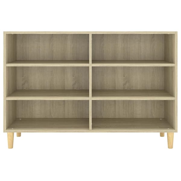 vidaXL skab Sonoma eg 103,5x35x70 cm spånplade