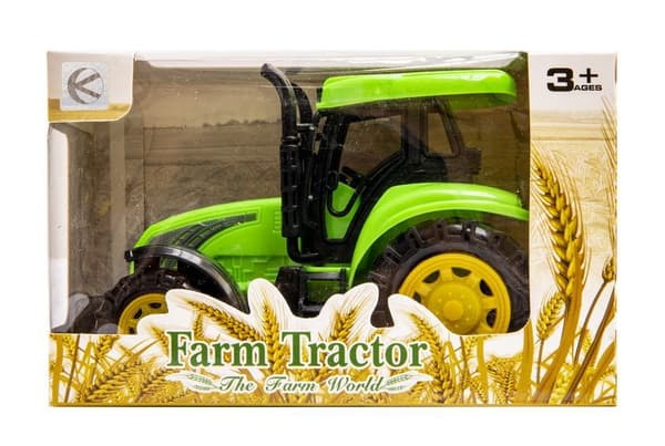 Traktor med friktionsdrev