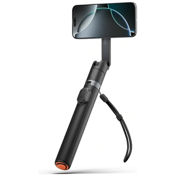 Selfiepinne Spigen S581W MagSafe Bluetooth-stativ svart