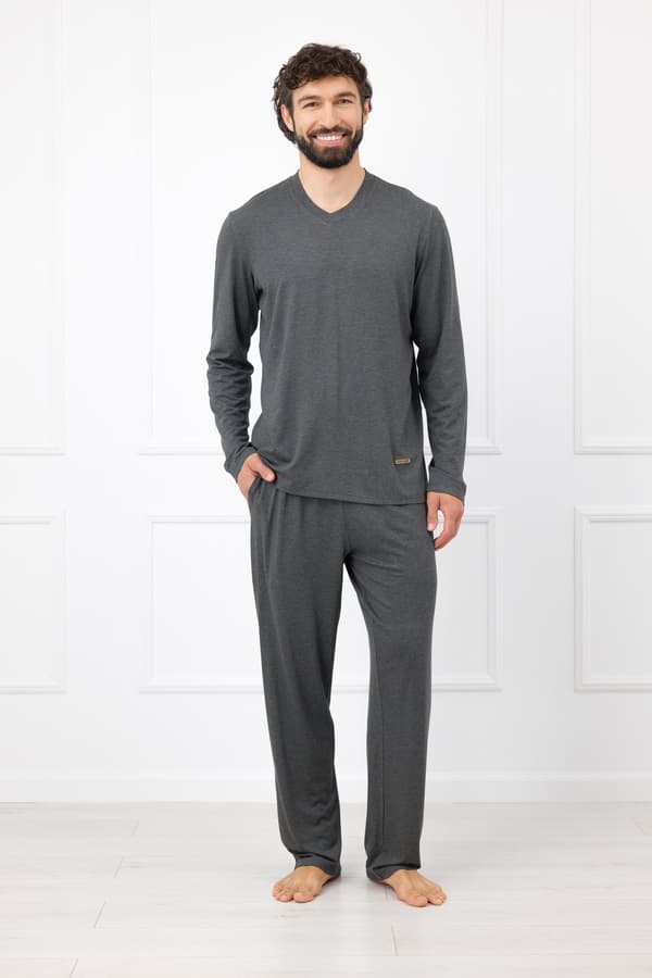 Chord herrpyjamas långärmad, långbyxor S