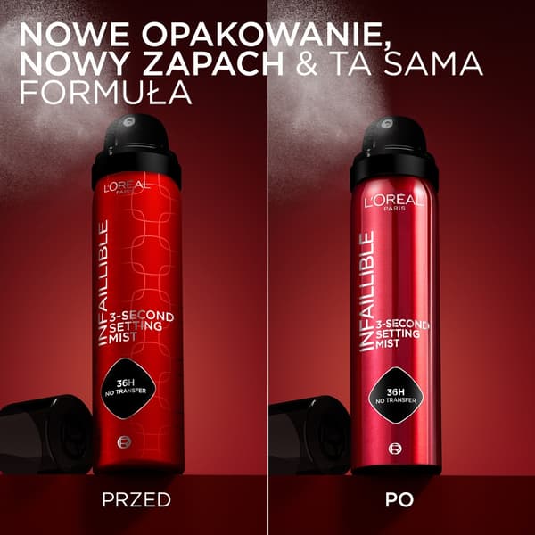 Loreal Infaillible 3 Second Setting Mist 36H 75ml fixerspray