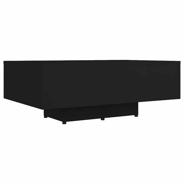 vidaXL sofabord, sort, 85x55x31, spånplade