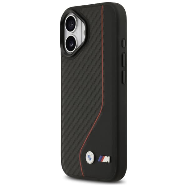 BMW M Carbon Line & Logo MagSafe-cover til iPhone 17 rød