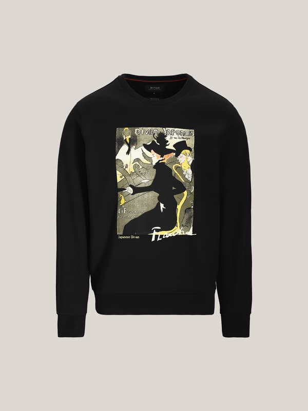 SVART LAUTREC-TRÖJA M