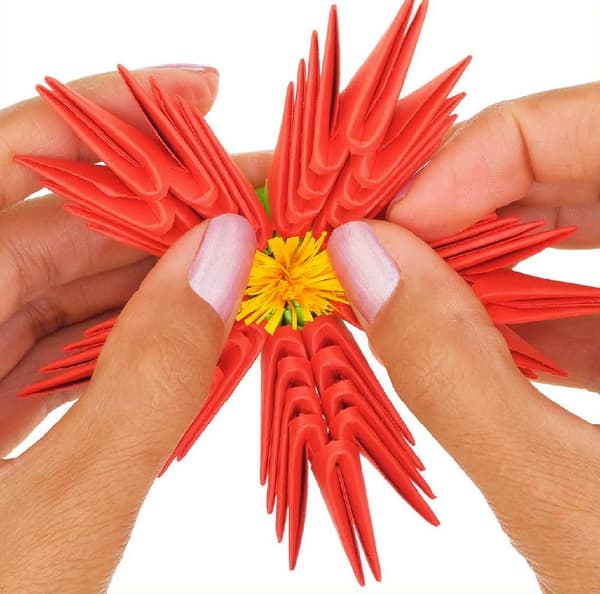 Origami 3D - Blomster