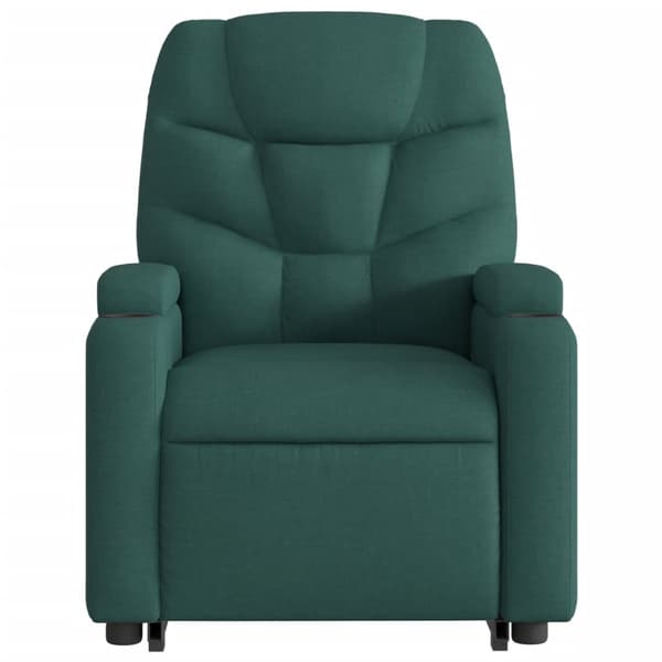 vidaXL Elektrisk lyftande massagefåtölj grön