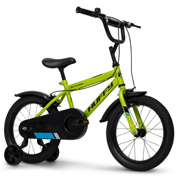 Huffy Pro Thunder 16-tommer børnecykel, grøn