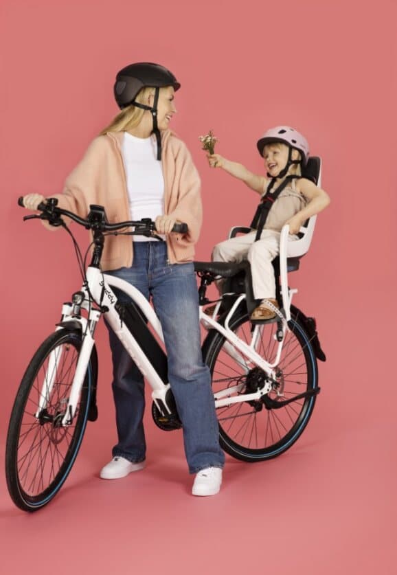 Hamax - Caress Cykelsæde til Bærbar Montering - Grøn/Sort