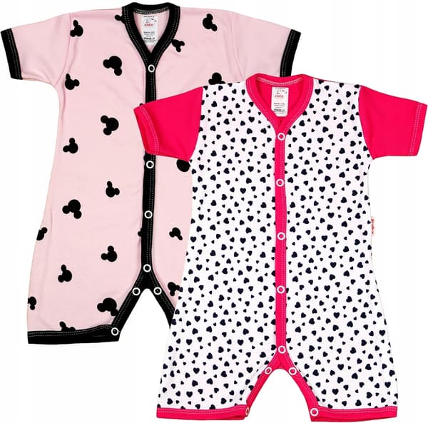 Clown KR ramperit 2PACK PINK Hiirisydän 68 kpl