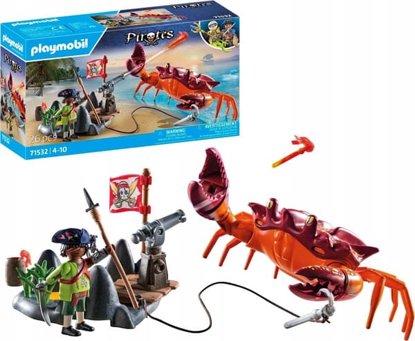 Playmobil Pirates Jättekrabbstrid 71532