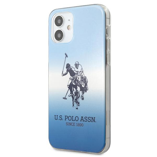 US Polo Gradient Collection-skal till iPhone 12 mini blått