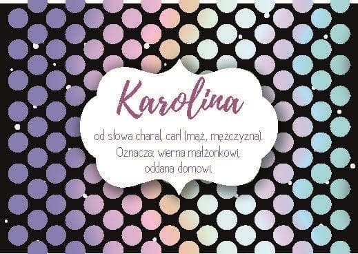Navnemagnet - Karolina