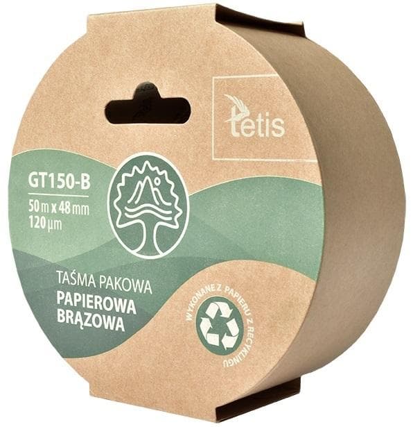 Brunt papir pakketape